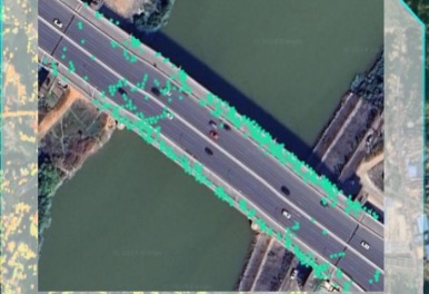 某地橋梁群變形識別